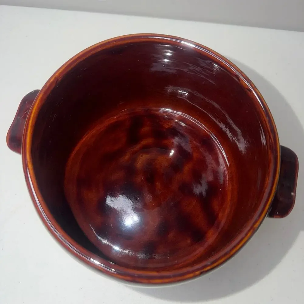 Vintage West Bend Bean Pot With Electric Warmer & Cord Works Great